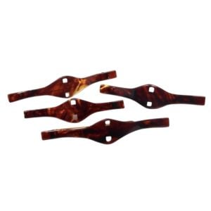 Unique 1970’s Vintage French Barrette in Tortoiseshell, 4” long, Deadstock - Fashionconservatory.com