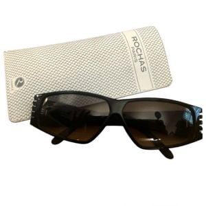1980’s ROCHAS PARIS Sunglasses, Mod 4300, Made in France, Designer Vintage