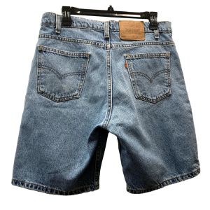 90s 505 Orange Tab Bermuda Length Shorts | Denim Jorts