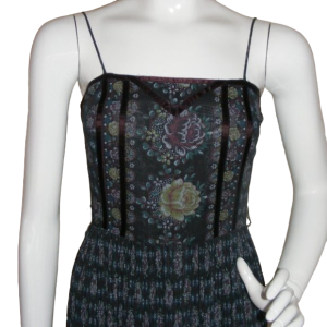 Summery Prairie Dress, XXS/XS, Spaghetti straps, Maxi/Floor length - Fashionconservatory.com