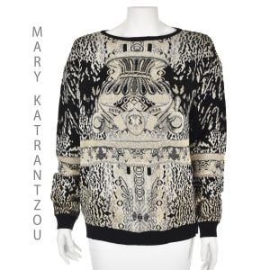 MARY KATRANTZOU Vintage Oversized Pullover Sweater Fits S/M/L