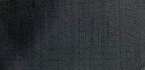 70s Black Leather & Signature Fabric Envelope Clutch Bag  - Fashionconservatory.com