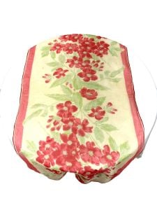 Early 1960s Vera silk chiffon scarf floral oblong  - Fashionconservatory.com