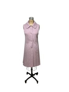 1960s knit dress with matching cape Size M - Fashionconservatory.com