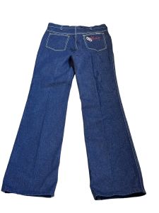 1970s Kenny Rogers Gambler jeans TALL  Size 34/37 - Fashionconservatory.com