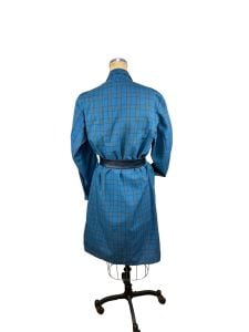 1970s plaid robe dress Unisex by Towncraft JCPenney - Fashionconservatory.com