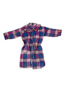 1930s Beacon blanket robe for a child Plaid