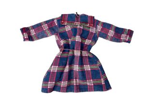 1930s Beacon blanket robe for a child Plaid - Fashionconservatory.com