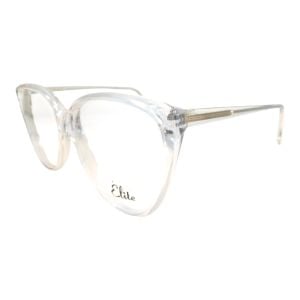 1980’s Vintage Cateye Eyeglasses in a Clear, Oversized Cateye Eyeglasses, Deadstock/Unworn - Fashionconservatory.com