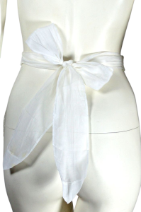 30s/40s White Cotton Eyelet Lace Tiny Apron Size Small - Fashionconservatory.com