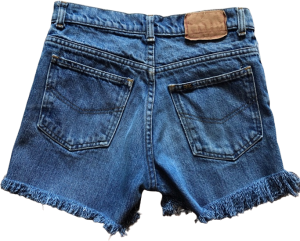 70s Stonewash Cotton Denim Cutoff Jean Shorts by the Gap | 28 Waist - Fashionconservatory.com