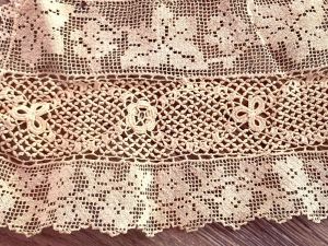 Antique Edwardian Irish crochet lace Collars Plus Cuffs Finished  - Fashionconservatory.com
