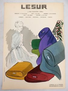 L’officiel De La Couleur Des Industries De La Mode No. 16 Hiver 1952 Lesur