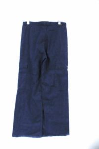 VTG Wrangler Dark Wash BELL BOTTOM High Waist Jeans  28x28” S Cargo Women 1970s - Fashionconservatory.com