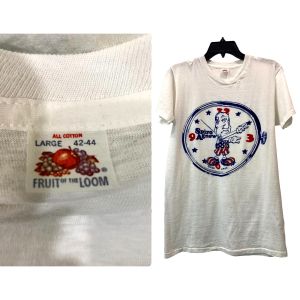 70s Spiro Agnew Mickey Mouse Watch T-Shirt | Single Stitch Political Satire - Fashionconservatory.com