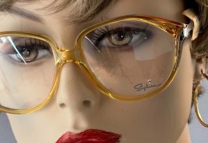 Oversized Eyeglass Frames, Deadstock 80s Saphira Optyl Frames, Made in Germany