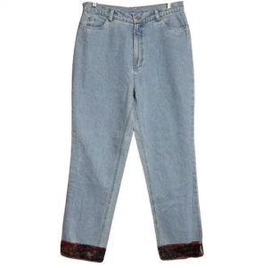 Vintage 1980s Newport News High Rise Jeanology Denim High Waisted Jeans