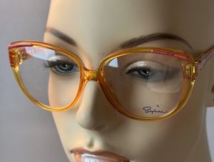 Deadstock 80s Oversized Saphira Optyl Eyeglass Frames Made in Germany - Fashionconservatory.com