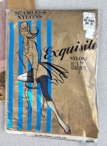 Vintage Lot Stockings, Deadstock 3 Pair, Seamless Nylons - Fashionconservatory.com