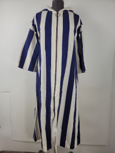 Vintage 70's Beach Pool Robe Striped Cover-Up Fun Fashions by Cole of California