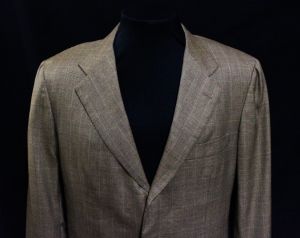 Kiton Cashmere Sport Coat by Ciro Paone Italy - Brown Luxury 100% Cashmere Blazer - 1990s Y2K Jacket - Fashionconservatory.com