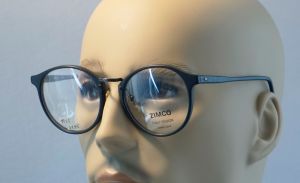 80s Black Oversized NOS Eyeglass Frames by Zimco, Eyeglasses, Eyewear - Fashionconservatory.com