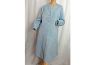 Vintage 1970s Party Dress Sparkly Silver Lurex Pale Blue Polyester Disco Dance Era ''Young Viewpoint''