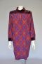 1970s YSL plaid fall winter wool dress S-L