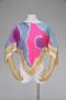1960s bright silk Pucci blouse XS-S
