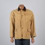 XL Mens 1950s Jacket Tan Canvas Brown Corduroy Duck Hunting Shooting Coat