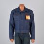 sz 38 NOS Deadstock 1970s Mens Maverick Jean Jacket Cotton Denim Topstitch 