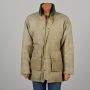 Medium 2000s Woolrich Discolored Coat Red Plaid Lining Green Corduroy Collar Zip Up
