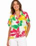 Vintage Jams World Orchadia Rayon Camp Shirt Floral Top M