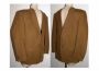 Vintage Italian Wool & CASHMERE Blazer | Dark CAMEL Tan 2 button Sport Coat Jacket | Made Italy