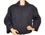 1970s Black Curly Lamb Fur Jacket Alexandor Montreal Size Medium or Large