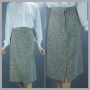 50's Tweed Straight Skirt by Prestige of Boston, Sz 12 W28