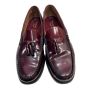 90s Weejuns Tassel Loafers Oxblood Leather | Men 13