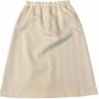 1980’s White Striped Secretary A Line Skirt, Tailoted Fit, 26” Waist