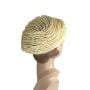 1960s turban style spaghetti string hat