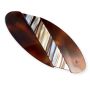 1970’s Unique Vintage Tortoiseshell French Hair Clip, Vintage Barrette, 4” Long