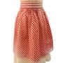 1950’s Vintage Kitchy Gingham Half Apron with great detailing, Deadstock
