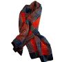 Vintage 1960’s 1970’s ECHO Oblong Head or Neck Scarf, Very Mod!