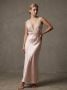 Vintage 40s Pink Rayon and Lace Bias Cut Nightgown by Miss New Yorker, Sz 34