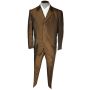 Vintage 60s British Invasion Suit Sharkskin Pinstripe Mad Men L