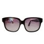Emmanuelle Khanh 1980’s Oversized Sunglasses in Black, Mod 8080, Handmade France