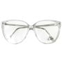 1980’s Vintage Cateye Eyeglasses in a Clear, Oversized Cateye Eyeglasses, Deadstock/Unworn