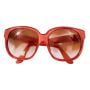Emmanuelle Khanh Paris Thick Framed Sunglasses in Pink, Mod 8080, Frame France