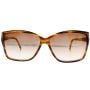 1970’s Sunglasses in Tortoiseshell, Angular w Slight Cateye, Made in Italy