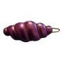 Handmade 1960’s French Barrette in Pearlescent Purple & Gold, Deadstock/Unworn