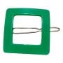 1960’s Mod French Square Battette in Kelly Green, 1.5” , Deadstock Unworn